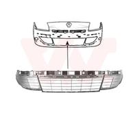 Grilla de ventilación Parachoques 4380590 VAN WEZEL para RENAULT