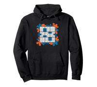 Grilla Numerica De La Sudoku Puzzle Numerico Sudadera con Capucha