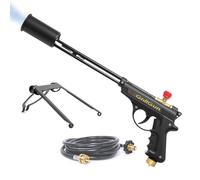 Grillblazer GrillGun - Antorcha de propano de mano - 400,000 BTU antorcha de llama para encendido instantáneo de carbón, cocina al aire libre, fogatas, camping, barbacoa - Soplete portátil de alta