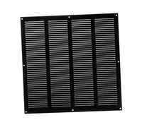 Grille de ventilación Negra de 400 x 400 mm