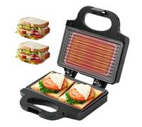 Grille-Sandwich - Prensa De Sandwich Con Luz Brillante | Aparato De Cocina Para Desayuno,Para Desayuno Almuerzo Cena Cocina Apartamento Dormitorio Restaurante Queso Hamburguesa