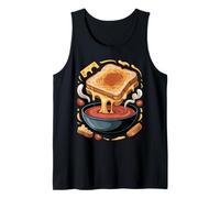 Grilled Cheese and Tomato Soup Comfort Food Camiseta sin Mangas