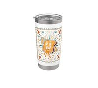 Grilled Cheese Food Lover 90s Retro Comfort Vaso térmico de acero inoxidable de doble pared