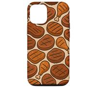 Grilled Meat Feast BBQ Cookout Foodie Humor Art Carcasa para iPhone 12/12 Pro