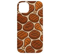 Grilled Meat Feast BBQ Cookout Foodie Humor Art Carcasa para iPhone 14 Plus