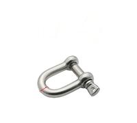 Grillete de arco acero inoxidable 304 80-1600 kg WLL en D resistente a la corrosión del agua mar for operaciones elevación ligeras Racores de cuerda(Bow M10(1PC))