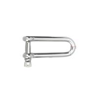 Grillete en Forma de D Anillo de elevación acero inoxidable 304, grillete tipo D, cadena cuerda alambre M4/M5/M6/M8/M10-M20(M14 DE 1PCS)