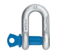 Grillete recto o recto de alta resistencia, 2,0 t, Recto, 1