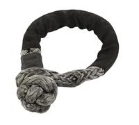 Grillete Suave De Cuerda Sintética De 41000 Libras, Resistente, For Remolque Todoterreno 4x4 con Funda Protectora, Compatible con J*EE&p (camioneta) SUV(Gray)