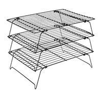 Grillette para Enfriar Tartas - 570 G Cocción Soporte Secado Antiadherente, Galletas Grillette Cook Antiadherente | Rejilla de enfriamiento aislada para cocinar, uso doméstico en la cocina