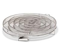 Grillfürst Generador de humo frío - Caracol de acero inoxidable, generador de humo frío redondo para barbacoa de gas y carbón y horno de ahumar, XXL, diámetro de 31 cm