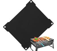 Grillmatte Deckgrillmatte Deckgrillmatte - Antihaft-Grillunterlage für den Außenbereich Grilldeckschutz | BBQ-Grillschutz hitzebeständige Grillmatte zum Backen und Kochen im Ofen