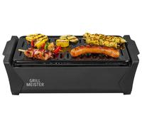 GRILLMEISTER Barbacoa de carbón con ventilación activa »KANSAS«, con funcionamiento inalámbrico.