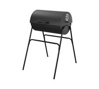 GRILLMEISTER Barbacoa de carbón de barril