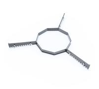 Teileplus24 Placa Grillring – Plancha compatible con parrilla redonda Weber