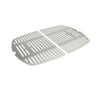 Grillrost.com Das Original Rejillas de Acero Inoxidable INOX para la Serie Weber Q200/2000 | aptas para el lavavajillas - Juego de 2 mitades