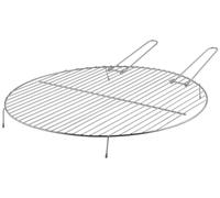 Grillrost para Fogata Ø 52 cm, Rejilla Redonda Metálica, Degawo