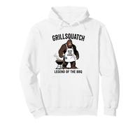 Grillsquatch Legend of The BBQ Funny Bigfoot Grill Sudadera con Capucha