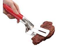 Grillzange & Grillschaufel Aus Edelstahl - Langstieliger Pfannenwender Mit Antihaftbeschichtung, Vielseitige Kochzange Für Fisch, Steak, Hamburger, Pizza & Pfannkuchen | Ideal Für Grill & Küche