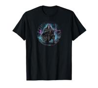Grim Reaper Death Skeleton American Flag War Soldier Camiseta