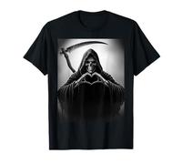 Grim Reaper Horror Poster Halloween Camiseta