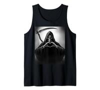 Grim Reaper Horror Poster Halloween Camiseta sin Mangas