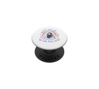 Grim Reaper Just Kiss Me We Can Talk Later Quote PopSockets PopGrip Adhesivo