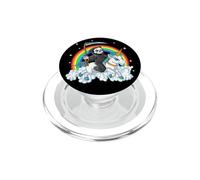 Grim Reaper Riding Unicorn | Aesthetic Pastel Goth Girls PopSockets PopGrip para MagSafe