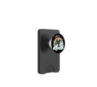 Grim Reaper Riding Unicorn | Aesthetic Pastel Goth Girls PopSockets PopWallet para MagSafe