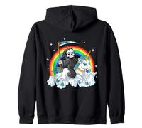 Grim Reaper Riding Unicorn | Aesthetic Pastel Goth Girls Sudadera con Capucha