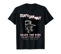 Grim Reaper Skater Skater Streetwear Camiseta