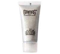 Grimas Liquid Makeup Pearl, 8 ml, color plateado brillante, maquillaje facial líquido, secado rápido, cobertura perfecta, máxima calidad, sin perfume, sin gluten