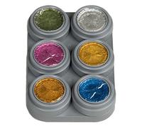 Grimas - Maquillaje al Agua Pure, Paleta M6, Color metálico (20602000M6)