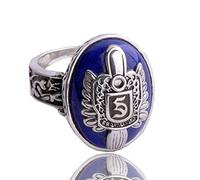 Grimbatol the Vampire Diaries Stefan S Ring Ring with Gem Ring for Men