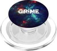 Grime EDM Música Género Rave Espacio Galaxia Nebulosa Grime Música PopSockets PopGrip para MagSafe
