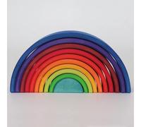 Grimm's Spiel und Holz Design GRIMMs - Arco iris Numérico, 10 piezas