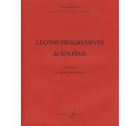 GRIMOIN - Lecciones Progresivas de Solfeo 2º: 32 Lecciones (Preparatorio) (Rojo)