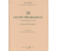 30 Lecons Progressives de Lecture de Notes et de Solfege Vol. 3a