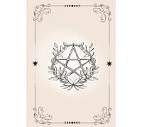 Grimorio de bruja: Cuaderno en blanco para escribir conjuros y hechizos de brujería