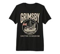 Grimsby Reino Unido Travel City Pride Camiseta Premium