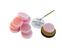 GRIM'tout - Juego de 10 esponjas de maquillaje, suave para la piel, grosor 1,5 cm