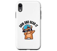 Grin and "bear it" Carcasa para iPhone XR