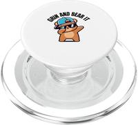 Grin and "bear it" PopSockets PopGrip para MagSafe