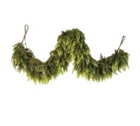 Grinalda de Natal para a repisa da lareira - coroa de pinheiro Verde Realista | grinalda para lareira - para coroa, árvore, répia, alpendre, Interior, escadas, Mesa, Porta, Porta, corrimão