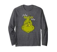 Grinch - Feeling Grinchy Today Smile Manga Larga