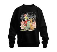 Grinch Max Christmas Santa Rudolph Perro Navidad Regalo Unisex Sudadera Sudadera, Negro , L