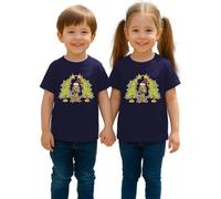 Grinch Max Dog Árbol de Navidad | Navidad Navidad Navidad X-Mas Niños Camiseta, azul marino, 116