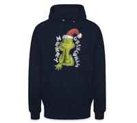 Grinch Merry Grinchmas Árbol de Navidad | Navidad Merry Christmas Sudadera con capucha, azul marino, M