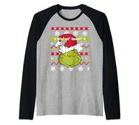 Grinch - Who? Me? Grinchy? Camiseta Manga Raglan