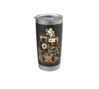 GRIND SIZE CALM Espresso Molinillo Ajuste Vaso térmico de acero inoxidable de doble pared